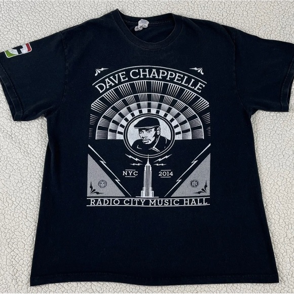 Dave Chappelle Radio City Music Hall NYC Live Comedy Show Obey Tee 2015 - Picture 1 of 6